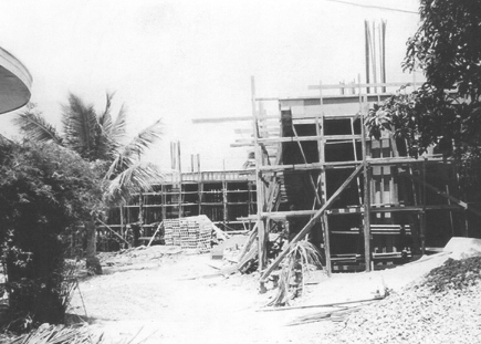 Start of school building construction